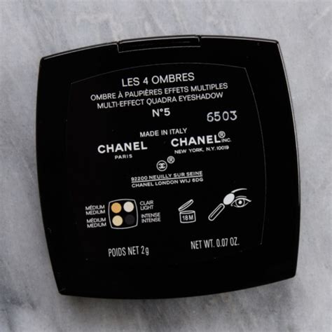 chanel no 5 eyeshadow